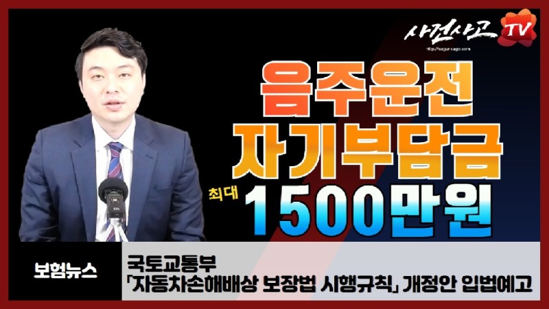 2020.04.19. [사건사고TV 42화] 음주운전 교통사고 자기부담금 상향! 대인 1,000만 원·대물 500만 원 개정안의 핵심은 무엇인가.jpg